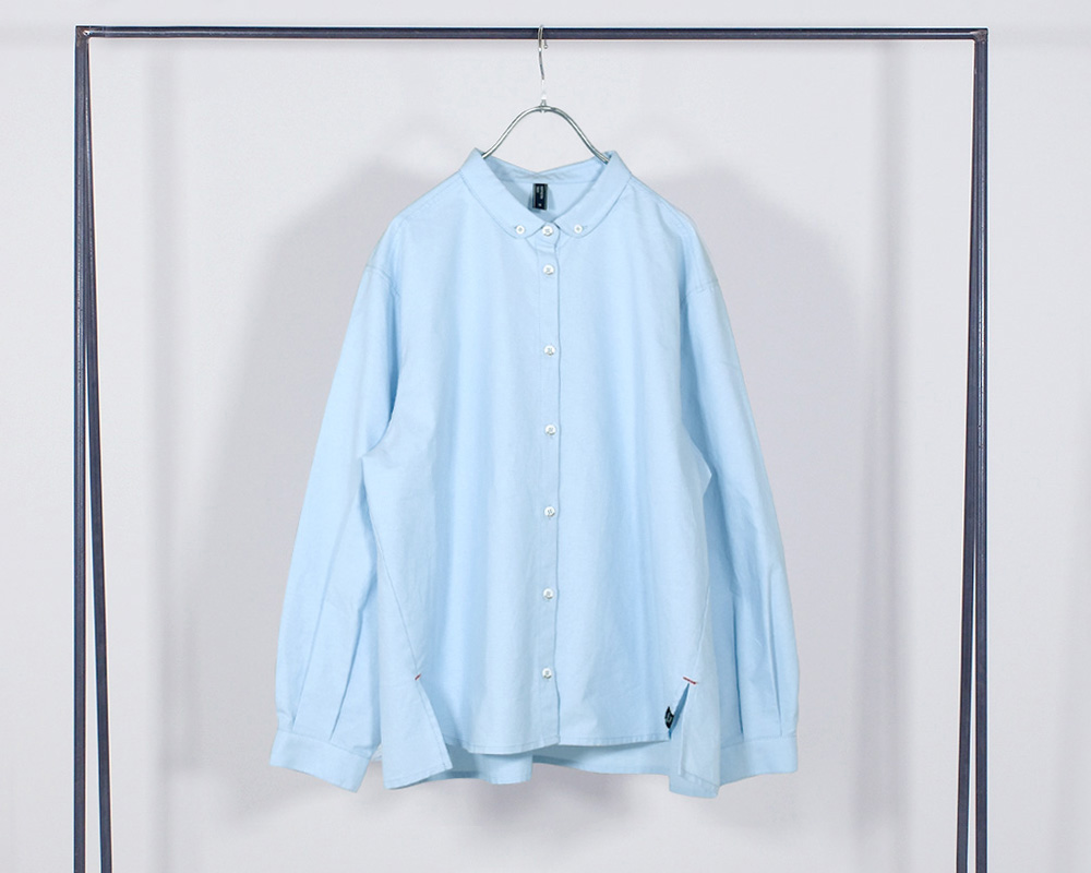 ﾗｳﾝﾄﾞﾍﾑ釦ﾀﾞｳﾝｼｬﾂ