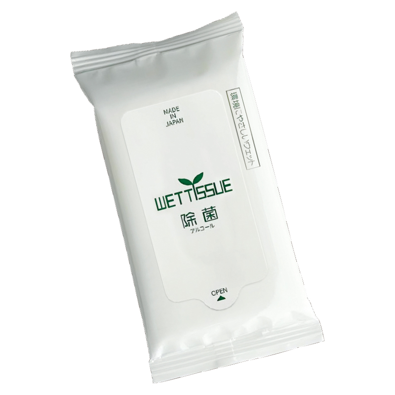 環境にやさしいウエットティッシュ（10枚入り）