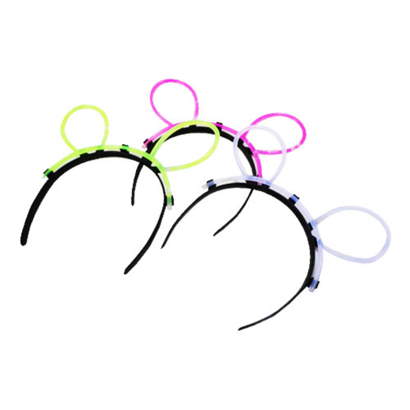 光るネオンカチューシャ