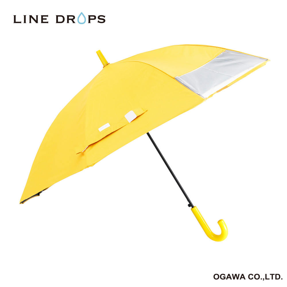 キッズ晴雨兼用傘　50㎝　長傘　無地