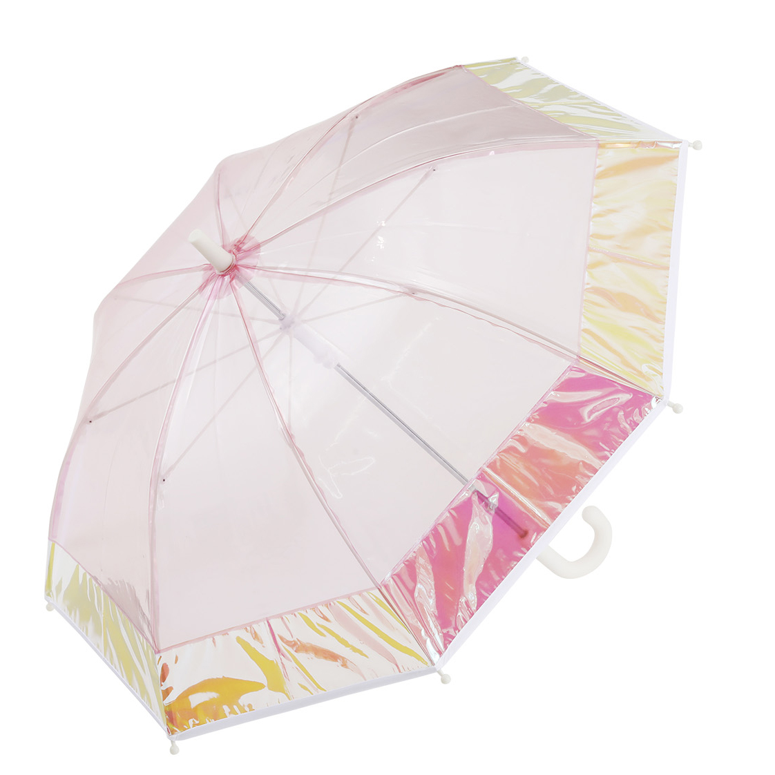 キッズクリアバイカラーアンブレラ