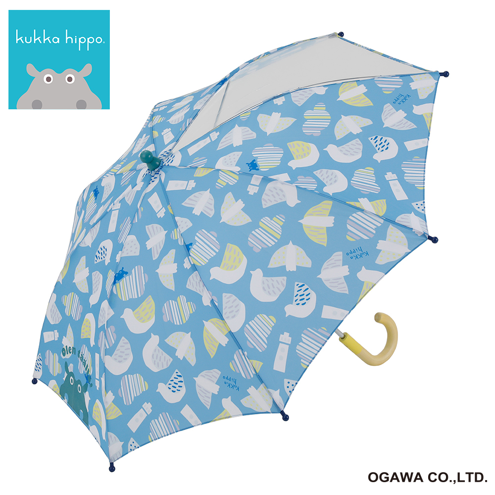 【SALE】kukahippoキッズ雨傘 45cm