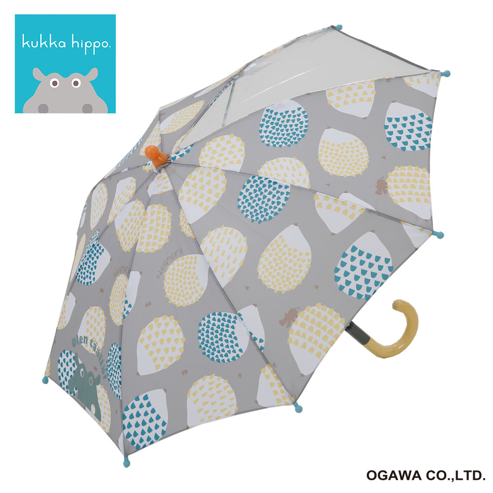 【SALE】kukahippoキッズ雨傘 40cm