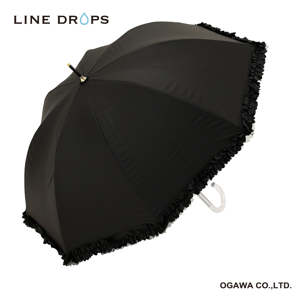 フリルパラソル　長傘