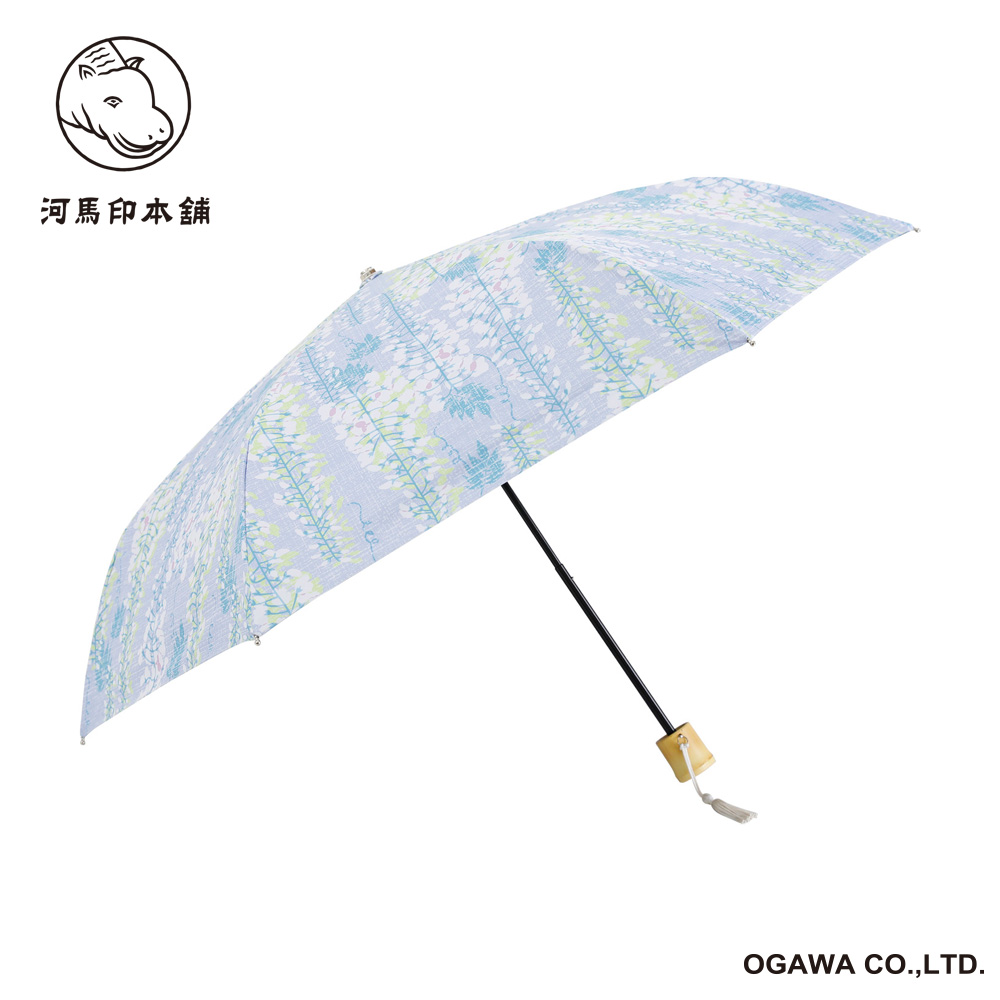河馬印本舗　晴雨兼用傘　3段折りたたみ（Mini）【2/2】