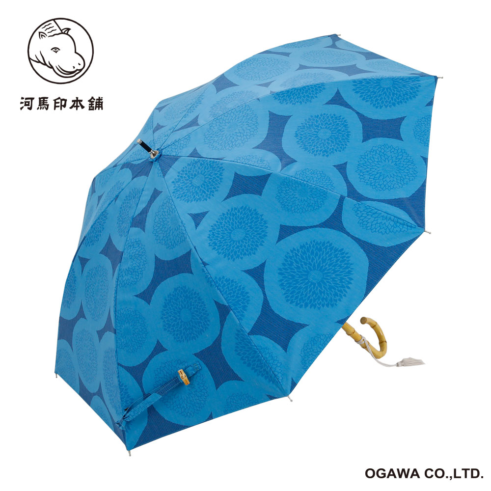 河馬印本舗　晴雨兼用傘　長傘（Long）