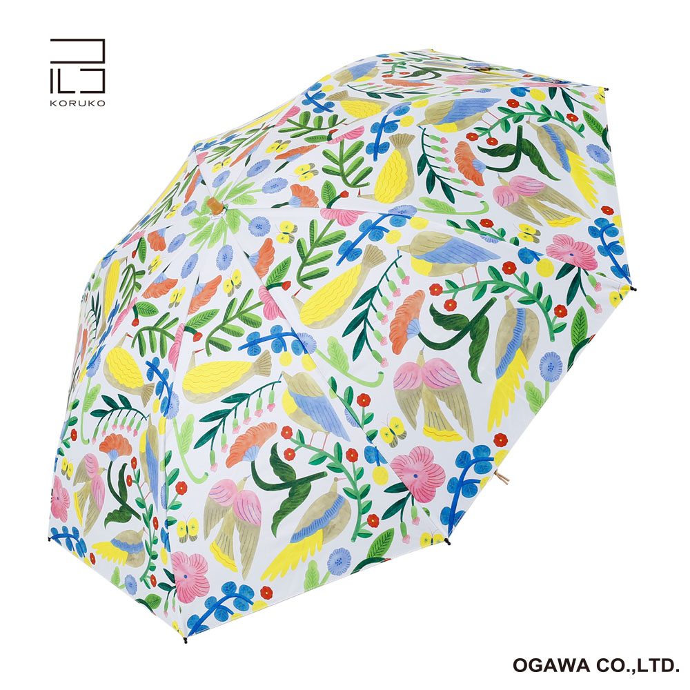 コルコ　晴雨兼用日傘　3段折りたたみ（MIni）