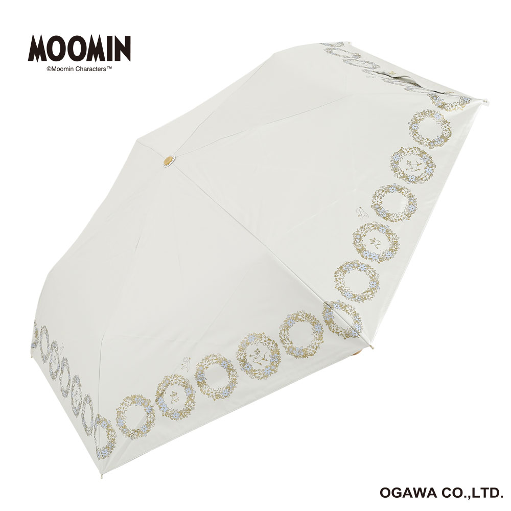 ムーミン　晴雨兼用傘　折りたたみ傘