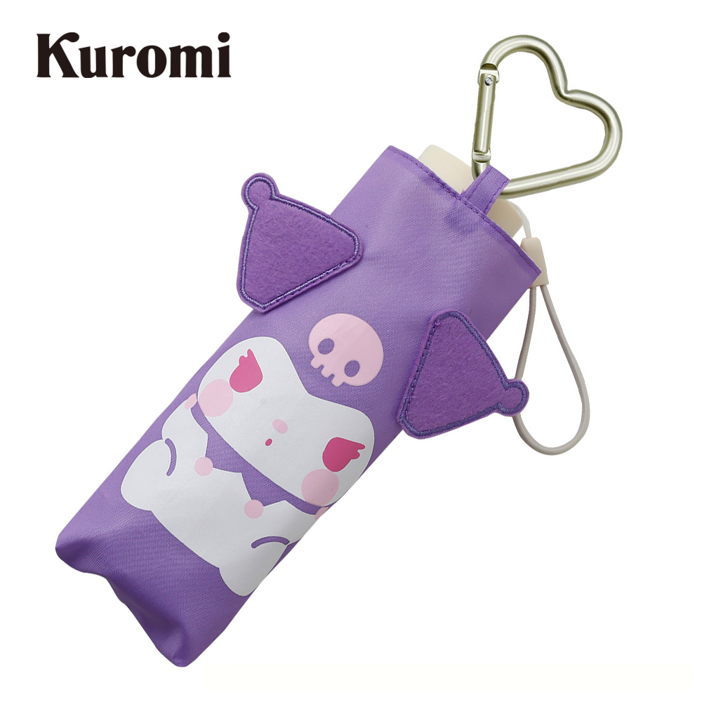 サンリオキャラクターズ　晴雨兼用傘　コンパクト　クロミ