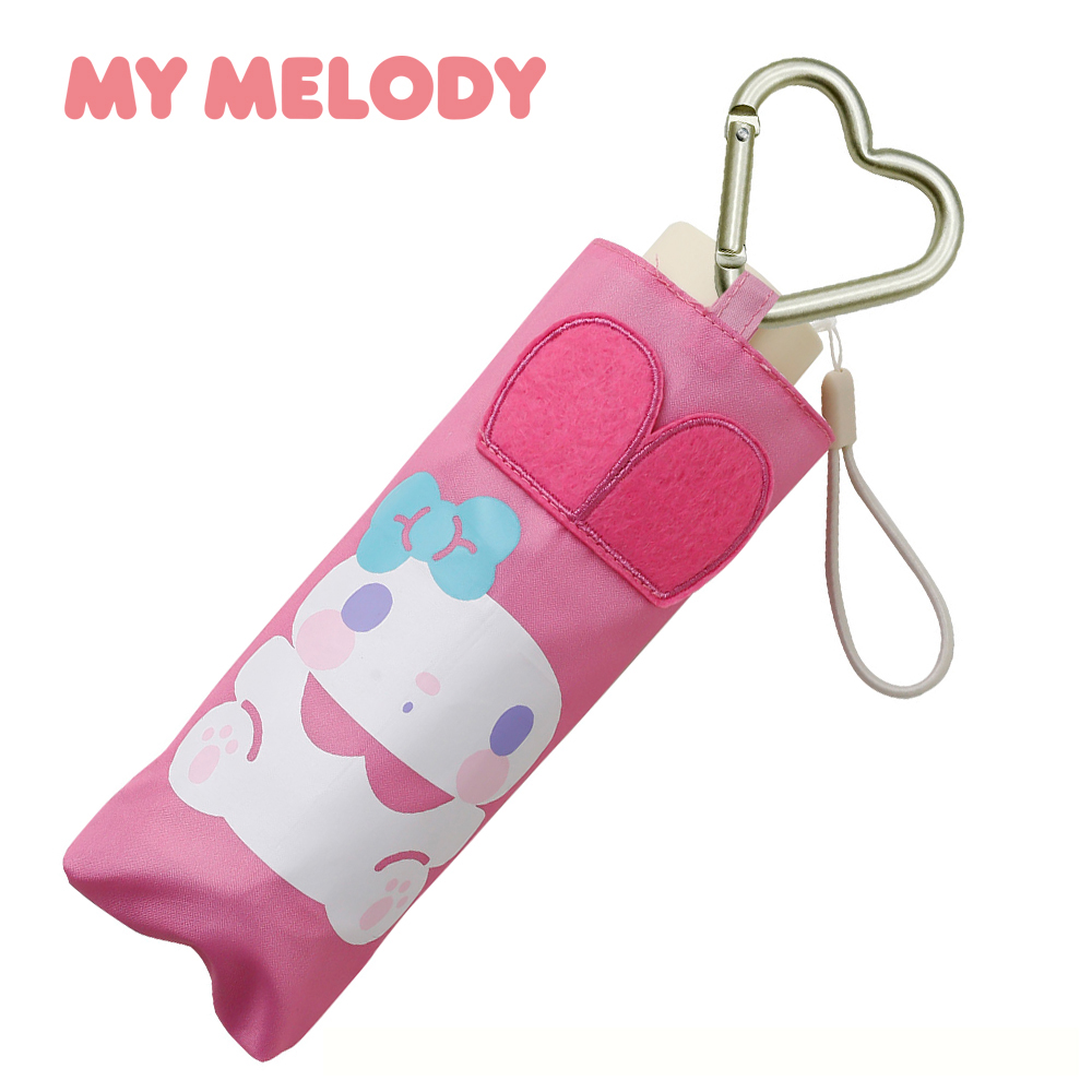 サンリオキャラクターズ　晴雨兼用傘　コンパクト　マイメロディ