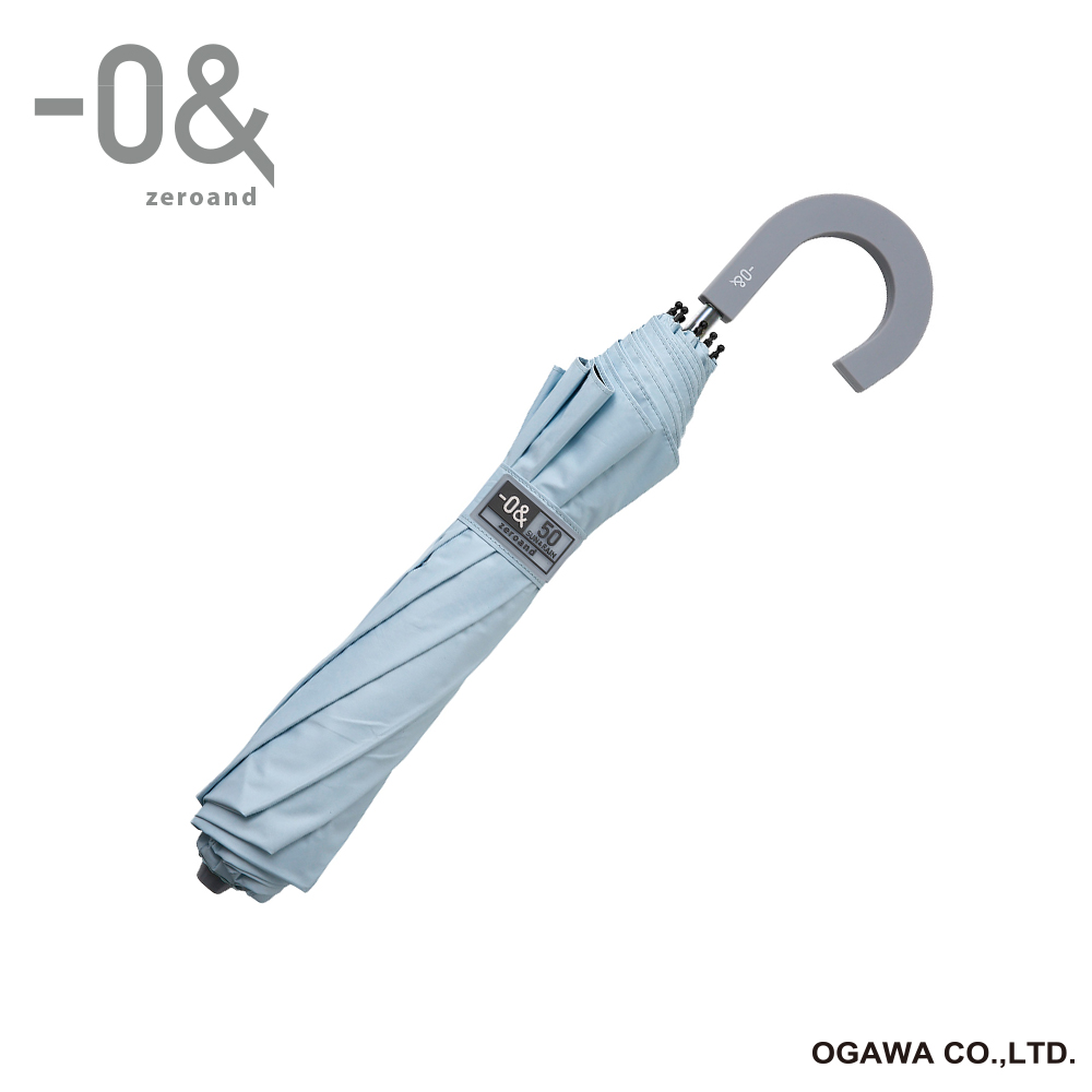 ゼロアンド　2段折りたたみジャンプ晴雨兼用傘