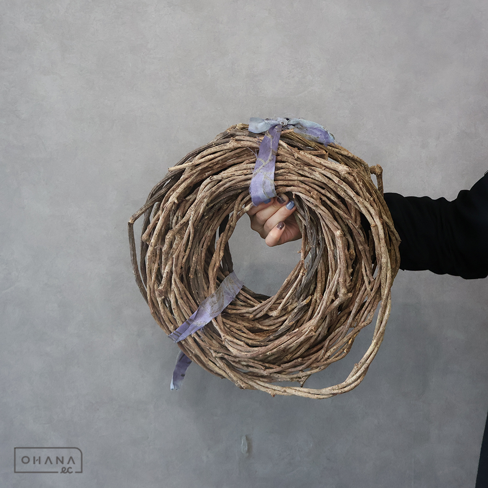 加工品 藤リース　大中小 18.25.30cm