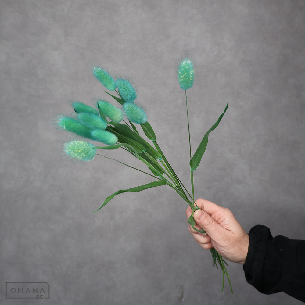 バニーテール　ブルー染　秀 40cm