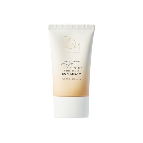 BOM FOUNDATION FREE TONE COVER SUN CREAM SPF50+PA++++/ファンデーションフリートーンカバーサンクリーム SPF50+PA++++