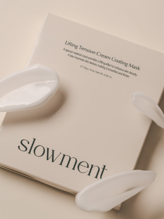 【受注発注】SLOWMENT LIFTING TENSION CREAM COATING MASK/リフティングテンションクリームコーティングマスク