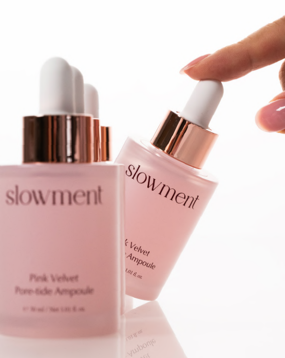 【受注発注】SLOWMENT PINK VELVET PORE-TIDE AMPULE/ピンクベルベットポアタイドアンプル