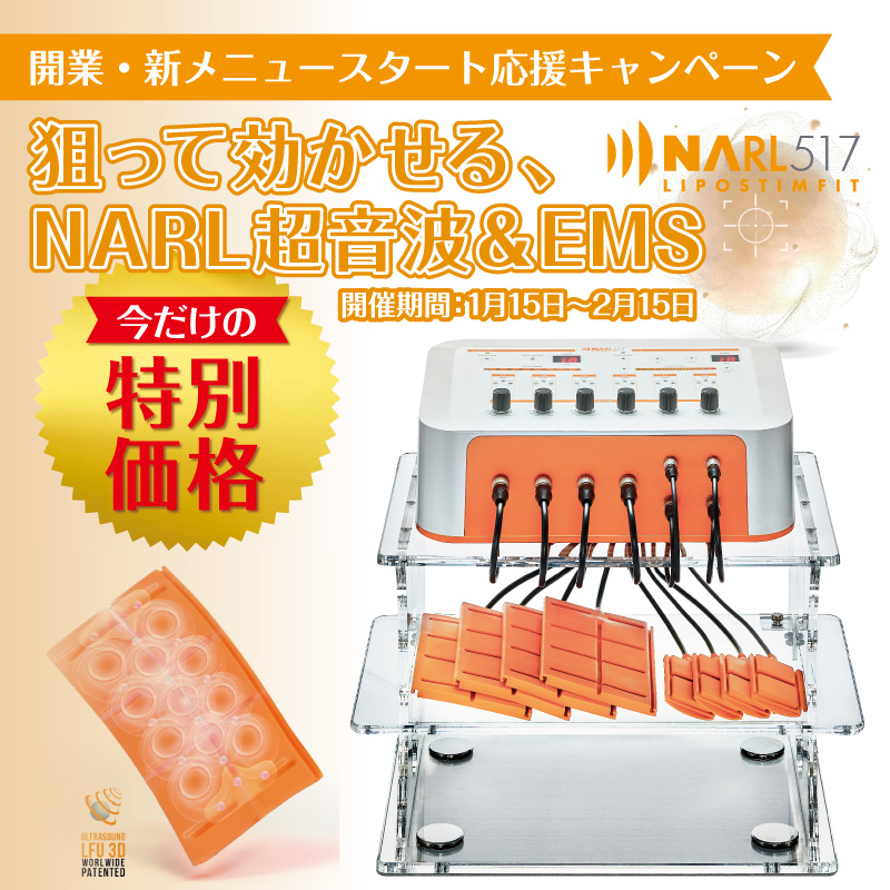 ナール517 リポスティムフィット 今だけの特別価格