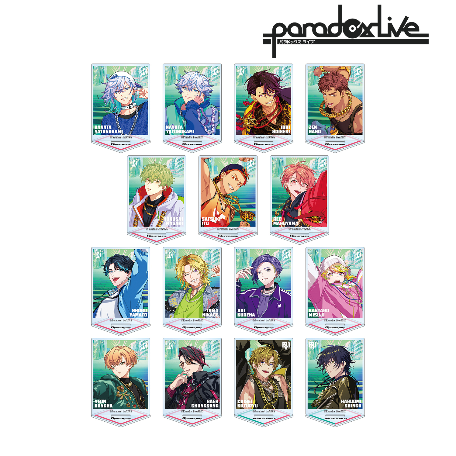 Paradox Live Battle of Unity トレーディングアクリルスタンド ver.B(単位/BOX)