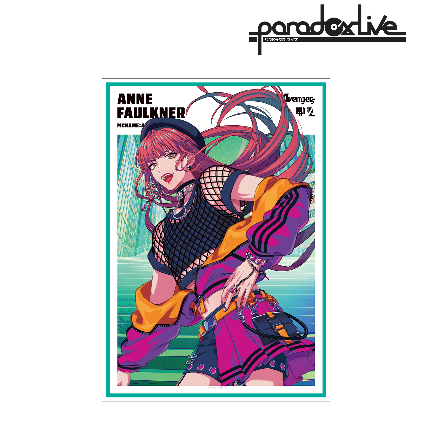 Paradox Live Battle of Unity アン・フォークナー A3マット加工ポスター