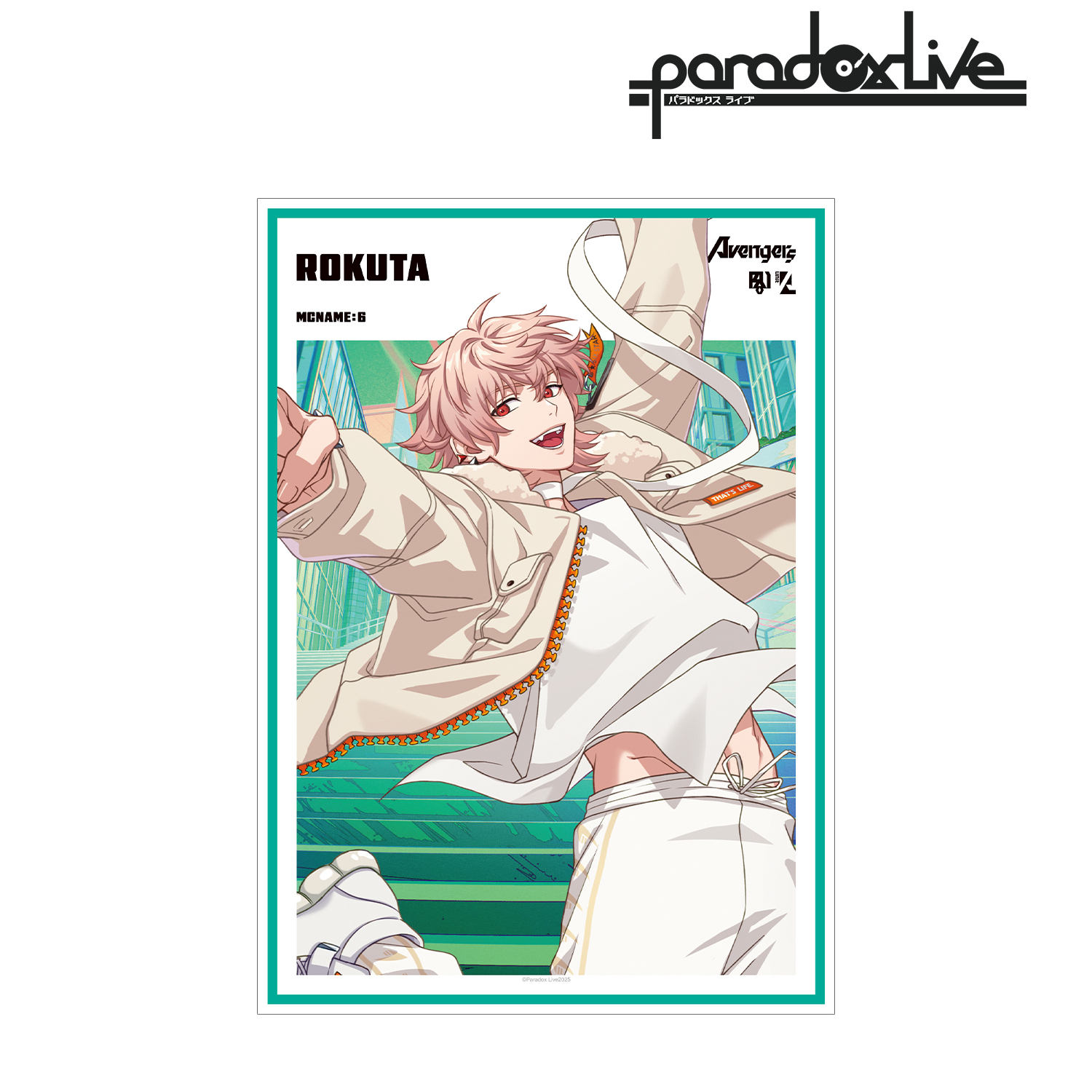 Paradox Live Battle of Unity ロクタ A3マット加工ポスター