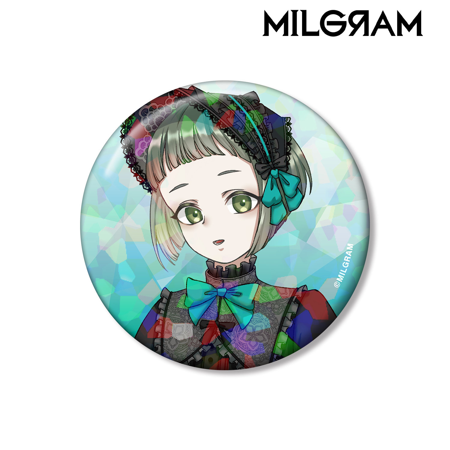 MILGRAM -ミルグラム- 描き下ろし アマネ バースデーver. 第2弾 ホログラム缶バッジ