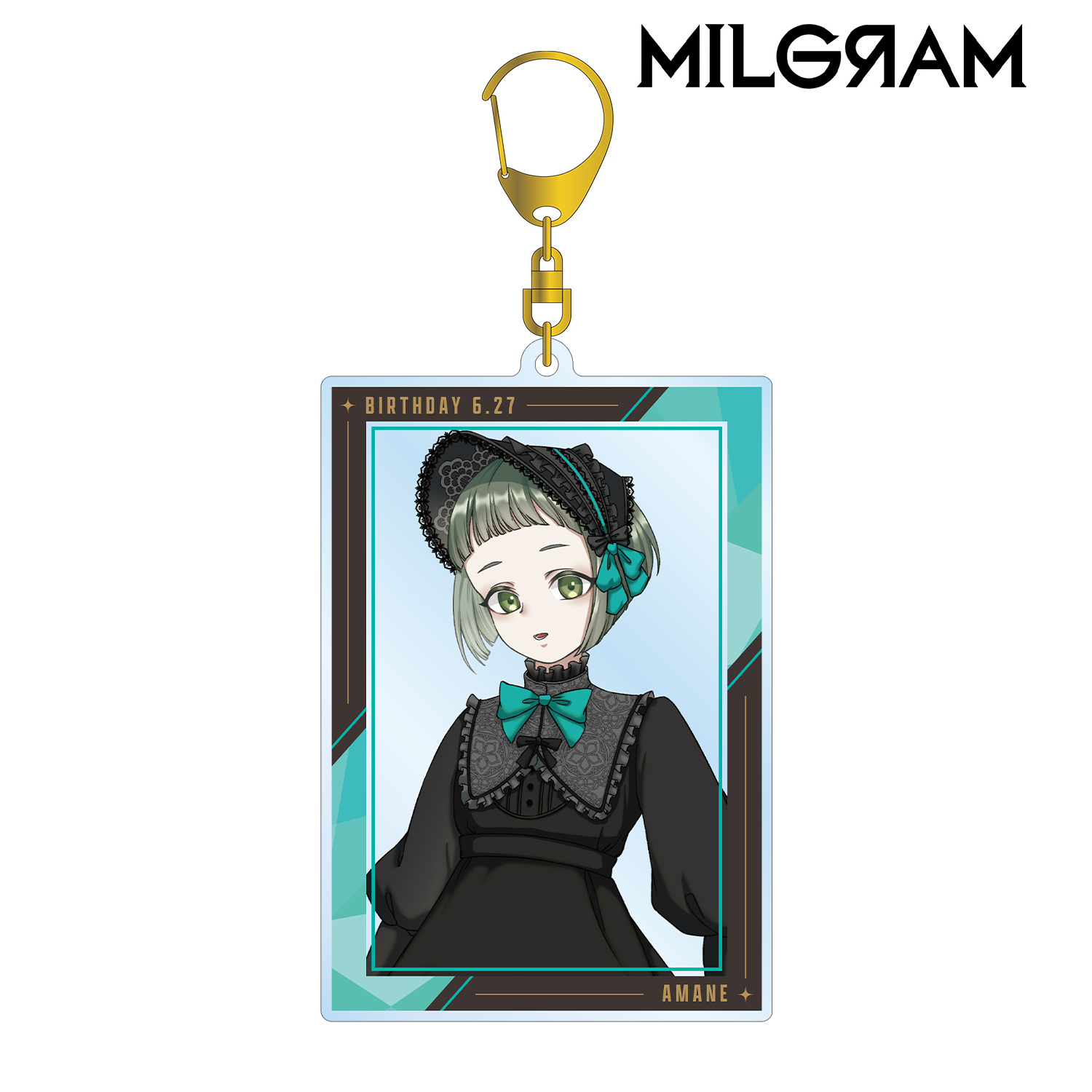 MILGRAM -ミルグラム- 描き下ろし アマネ バースデーver. 第2弾 BIGアクリルキーホルダー