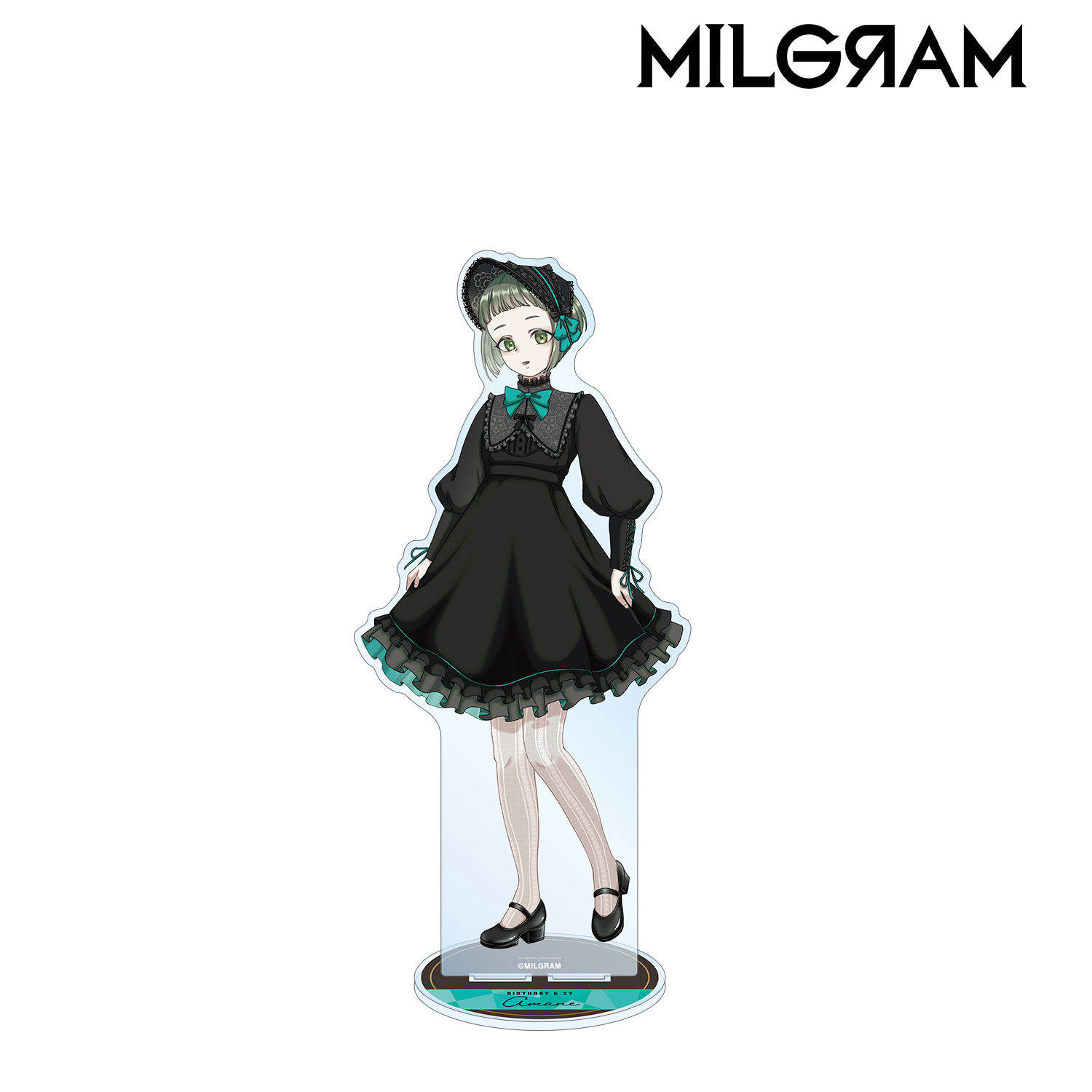 MILGRAM -ミルグラム- 描き下ろし アマネ バースデーver. 第2弾 特大アクリルスタンド