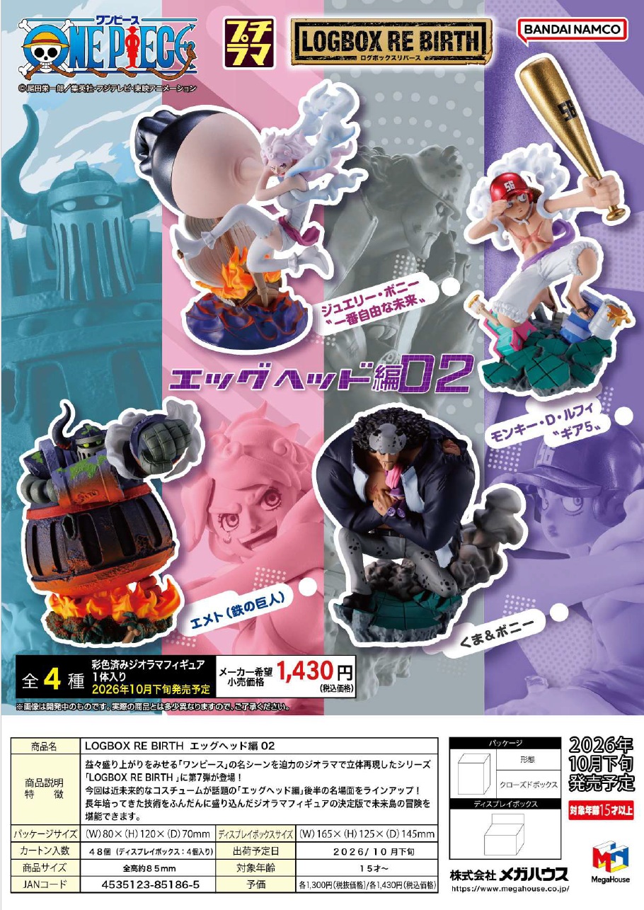 ﾌﾟﾁﾗﾏｼﾘｰｽﾞ LOGBOX RE BIRTH ｴｯｸﾞﾍｯﾄﾞ編02