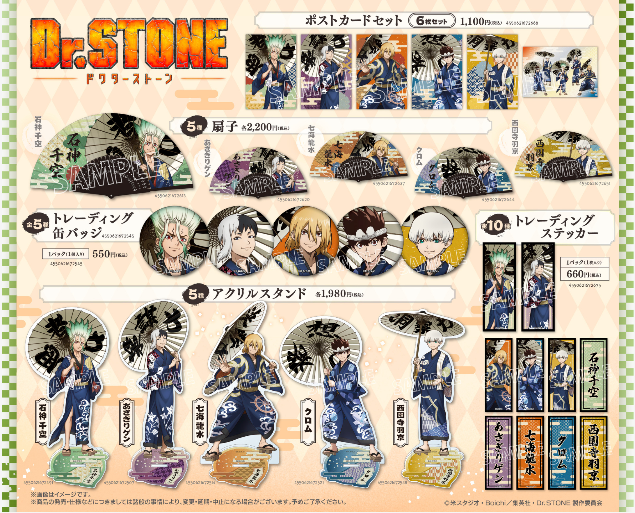 Dr.STONE ｸﾘｱﾌｧｲﾙ 西園寺羽京