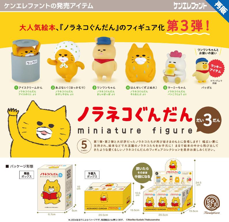 ﾉﾗﾈｺぐんだん ﾐﾆﾁｭｱﾌｨｷﾞｭｱ 第3弾 BOX版