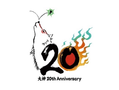 【大神 20周年記念 復刻ｱｰﾄ企画】 桜花札ﾌﾚｰｸｼｰﾙ A ~大神 絶景版 花あそびより~