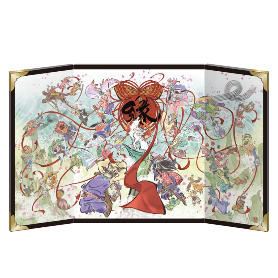 大神 ﾐﾆ屏風 20周年記念ｱｰﾄ