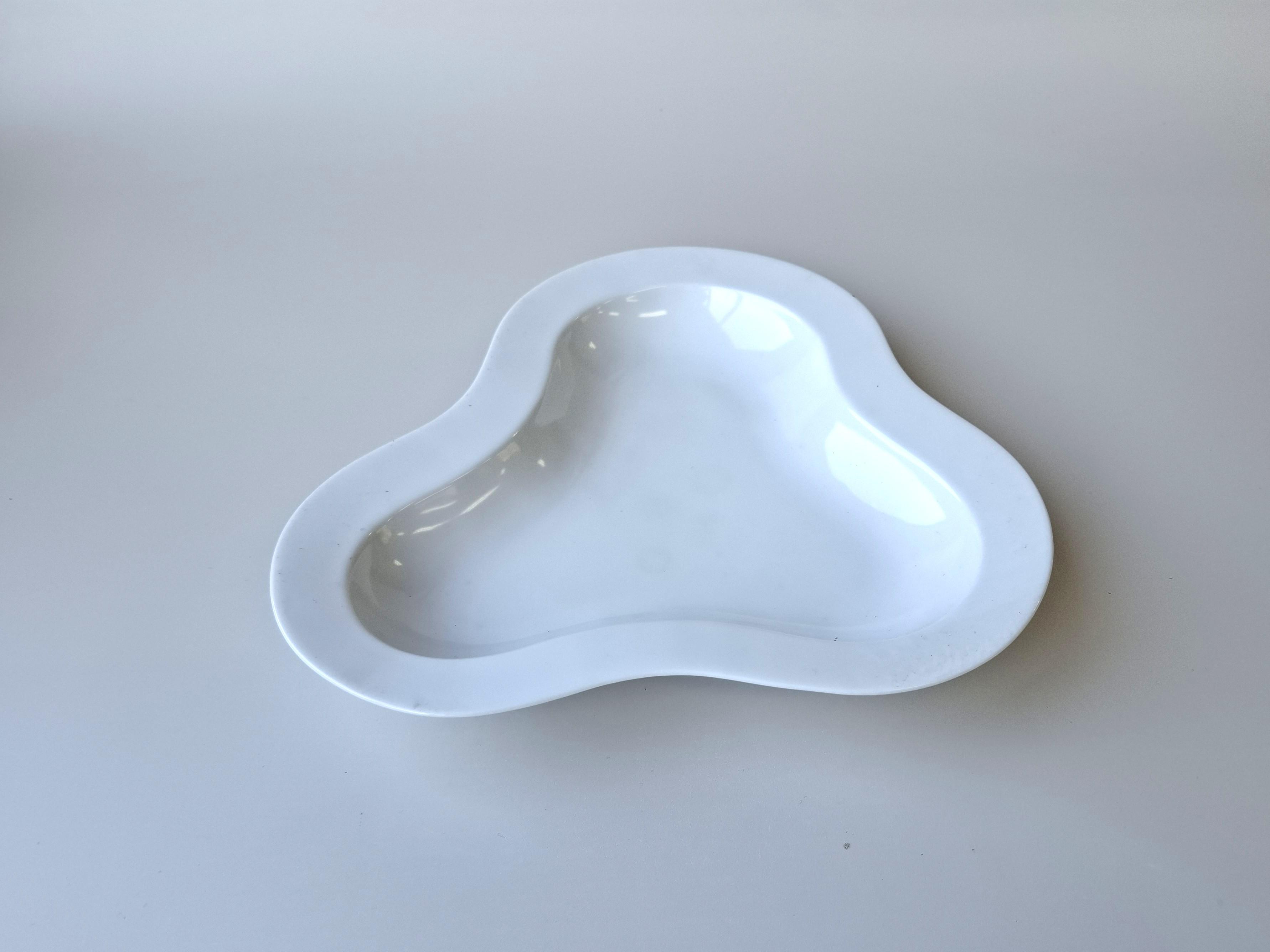 HANA(白磁)　パスタカレー皿