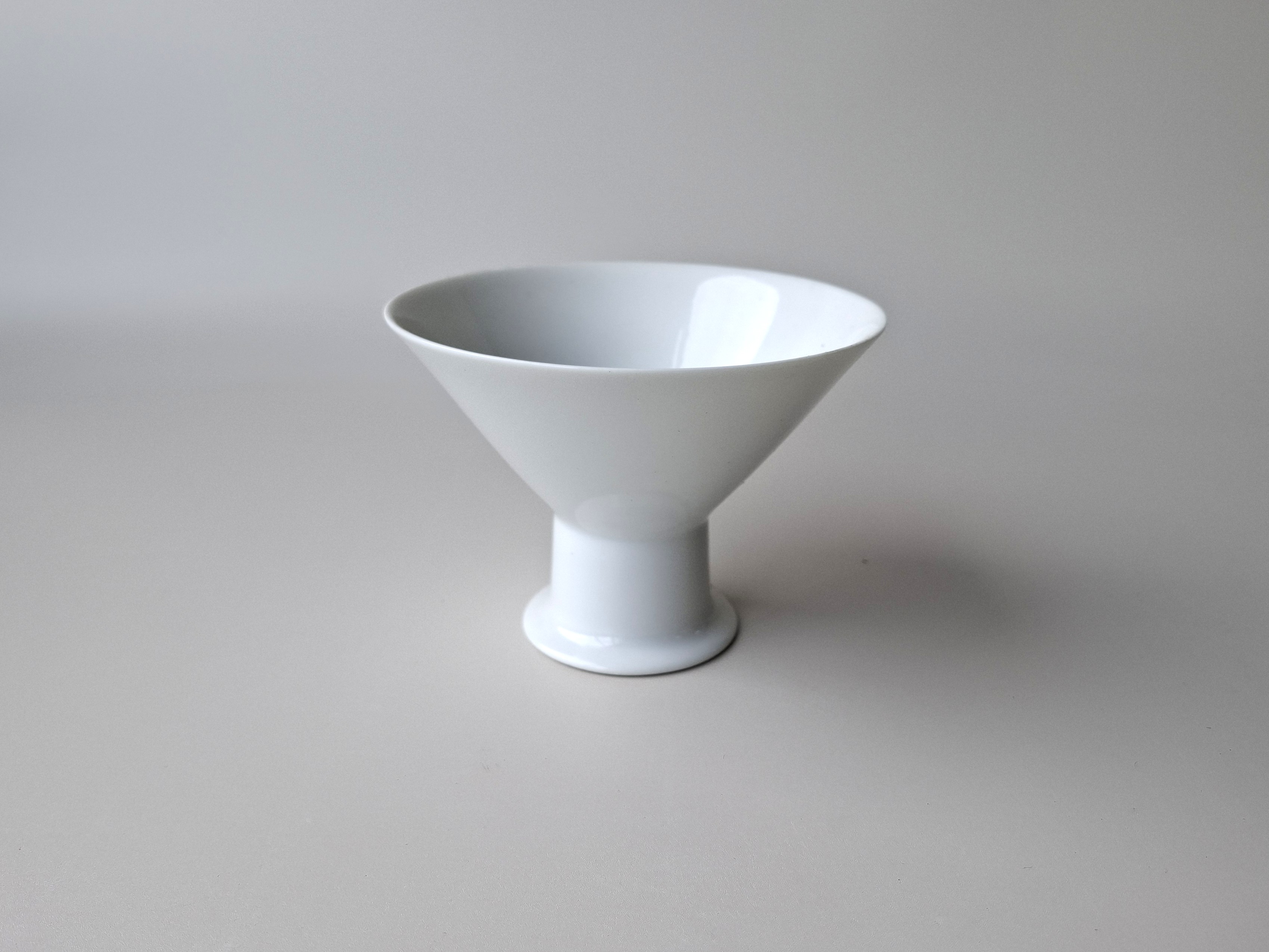 HANA(白磁)　高台ボウル