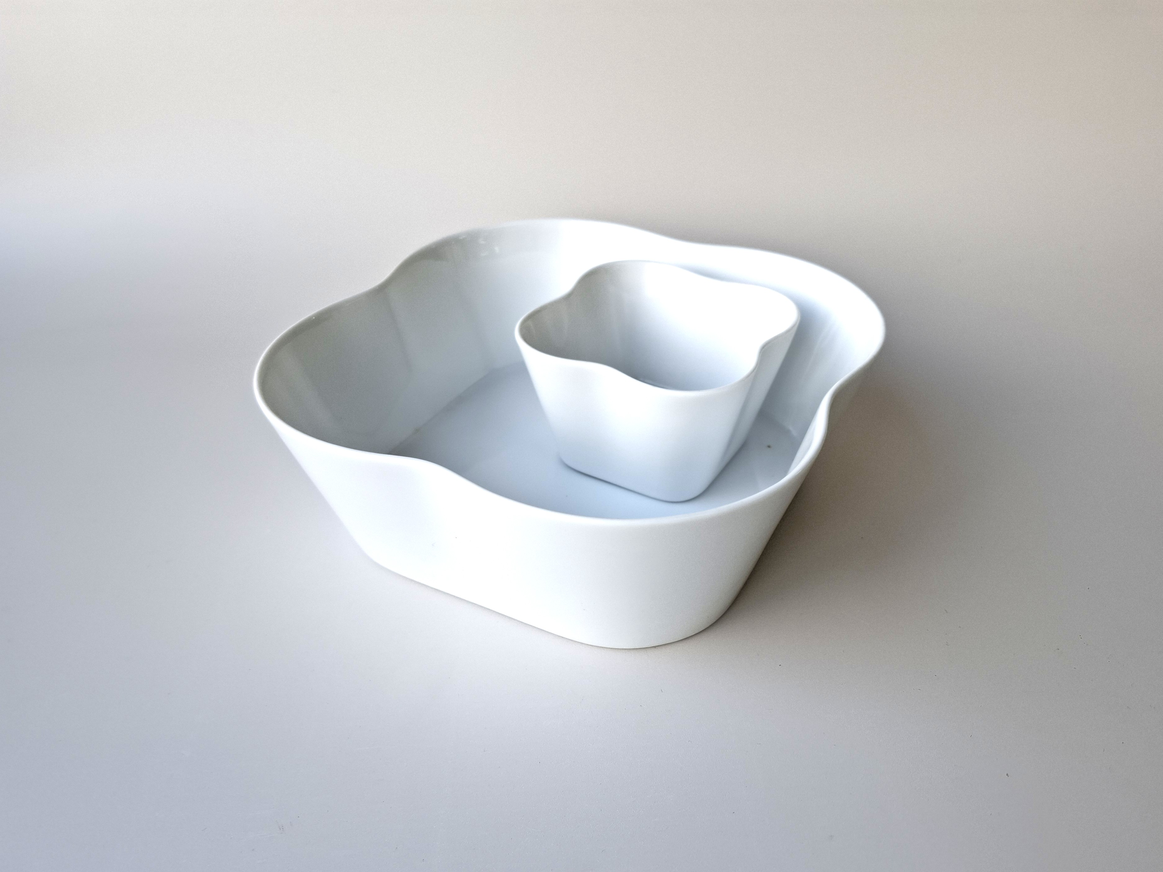 HANA(白磁)　ボウル(Ｓ)