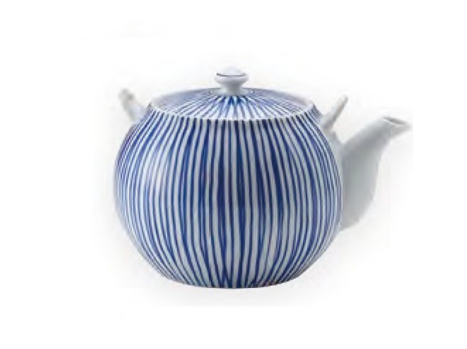 乱千筋四合土瓶