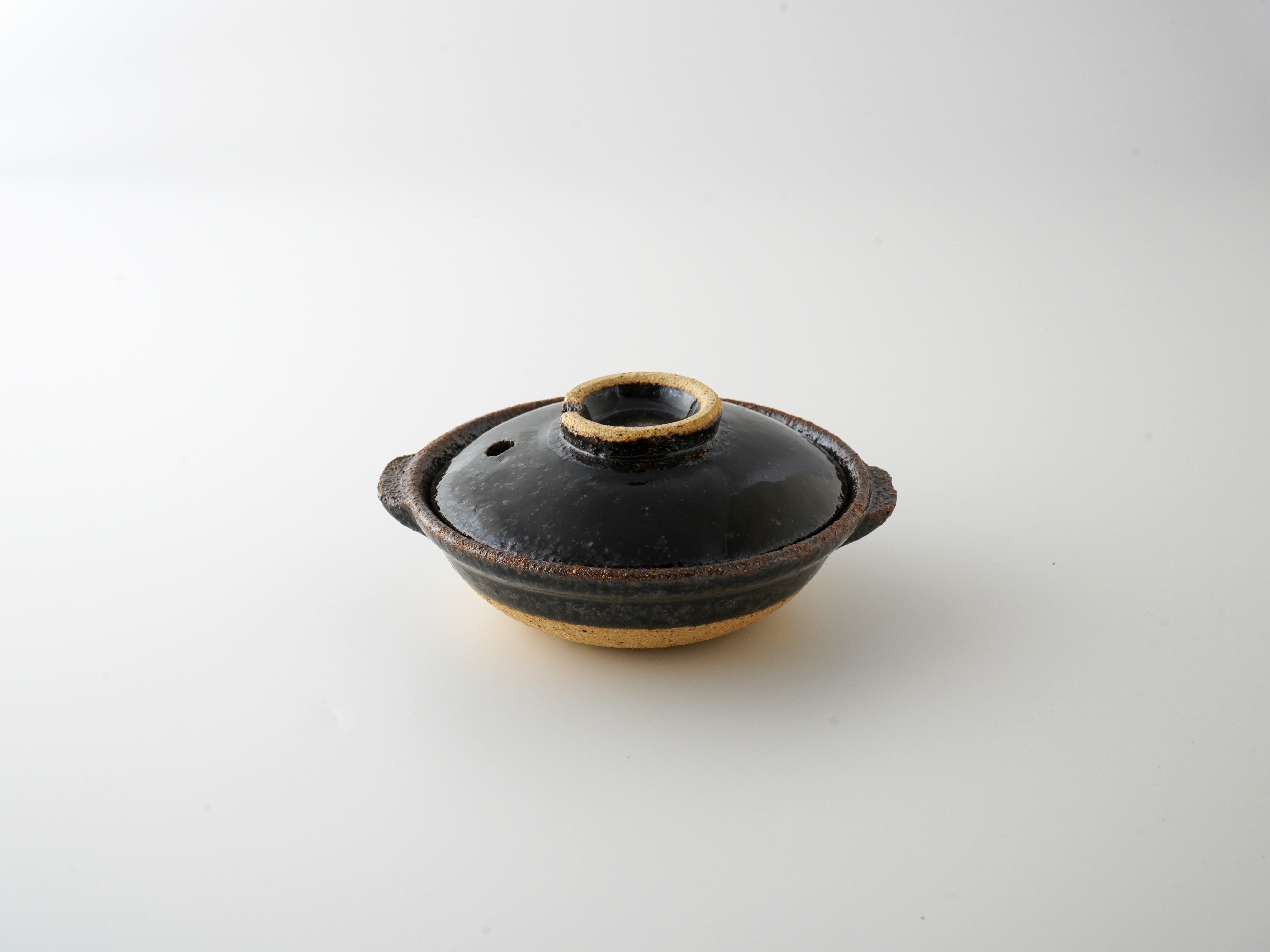 黒そば　四寸土鍋