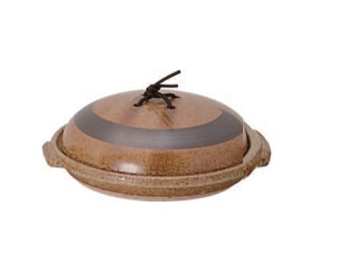 刷毛穴あき六寸蓋付深陶板