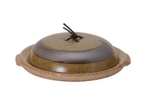 刷毛穴あき六・五寸蓋付陶板