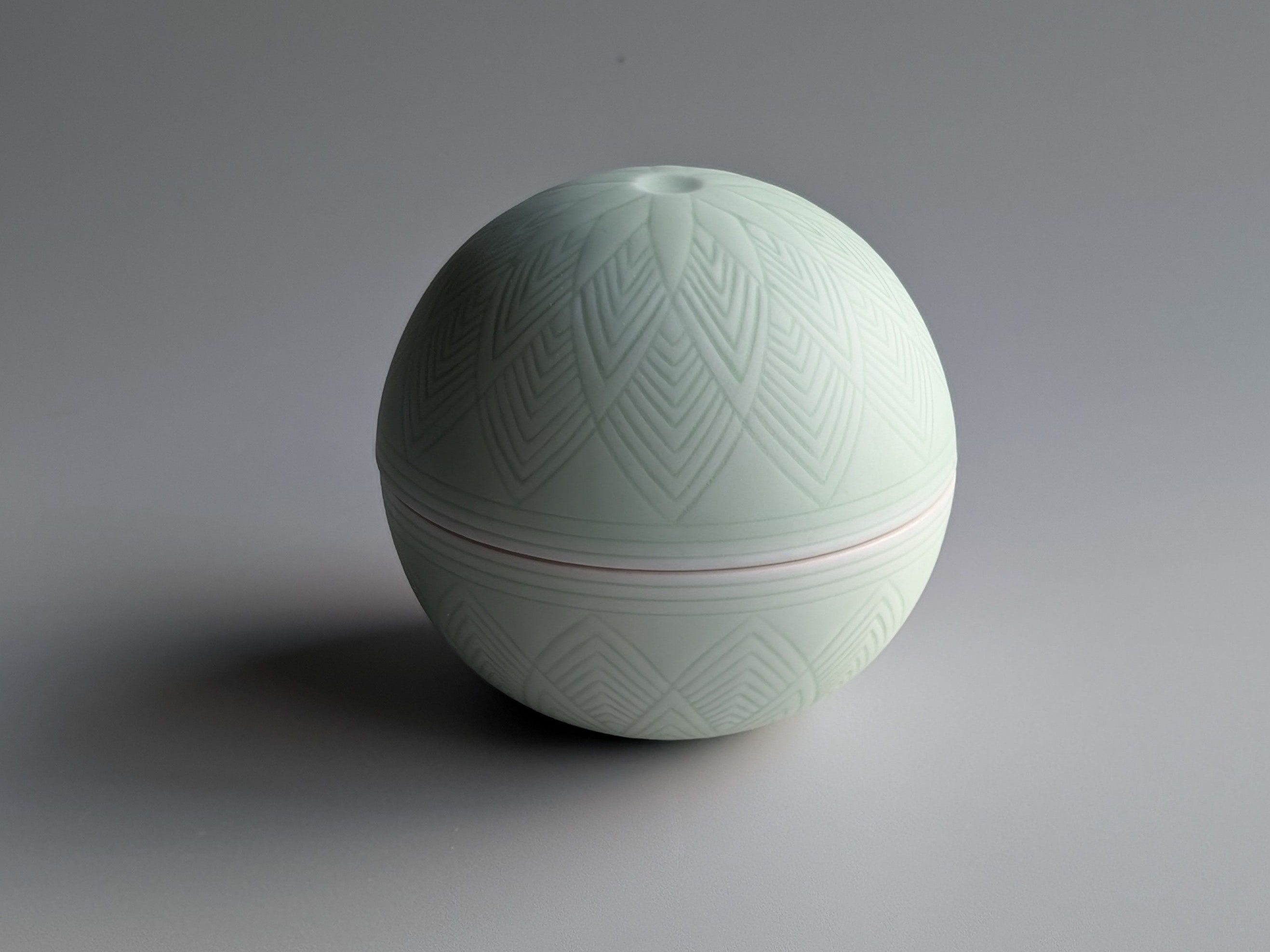 ヒワサンド手まり蓋物