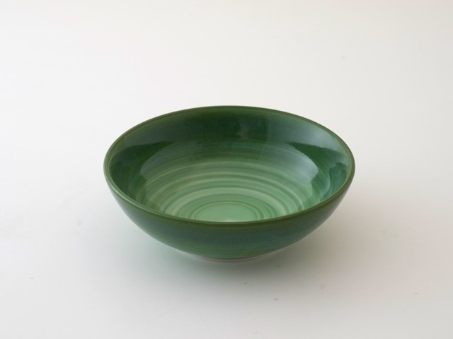 翠四寸平小鉢