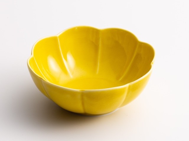 黄伊良保11cm菊割小鉢