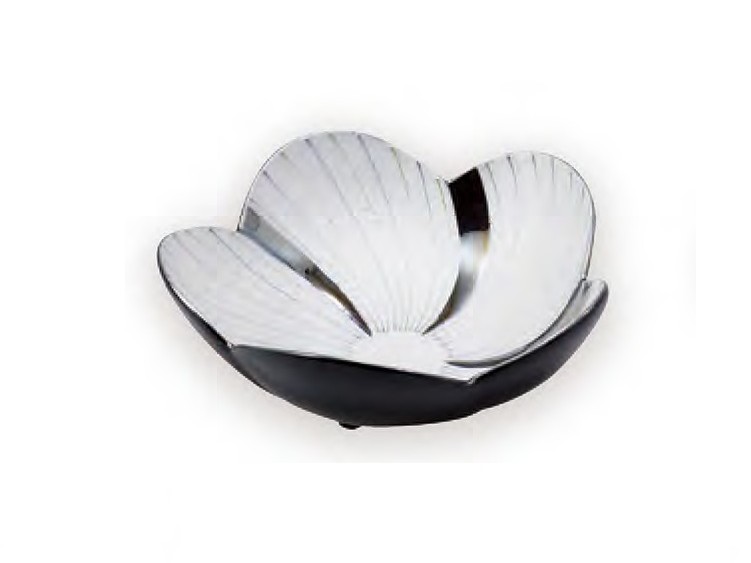 錦しじま輪花鉢