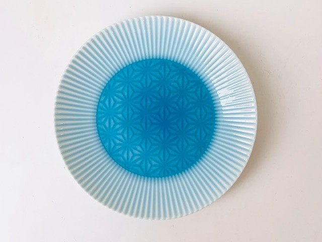 ジュエリーカラーマリンブループレート