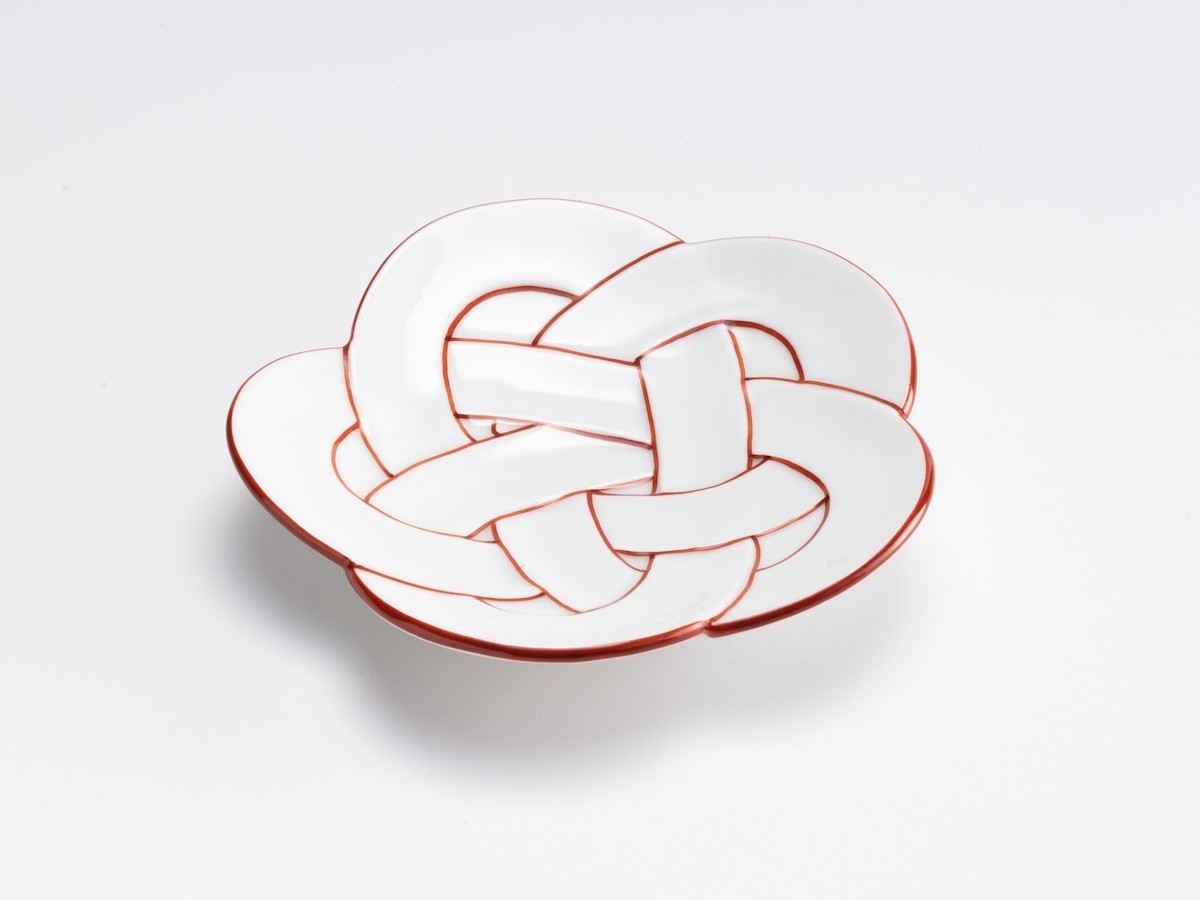 赤線梅むすび小皿