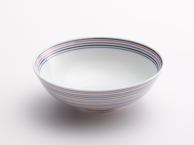 三色千段取鉢(中)