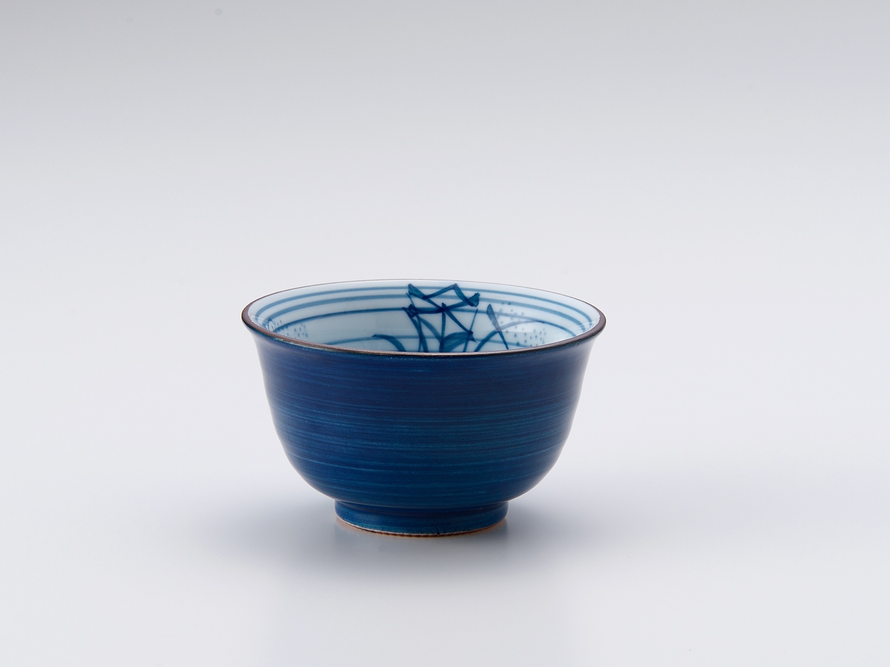 内桔梗絵　反仙茶