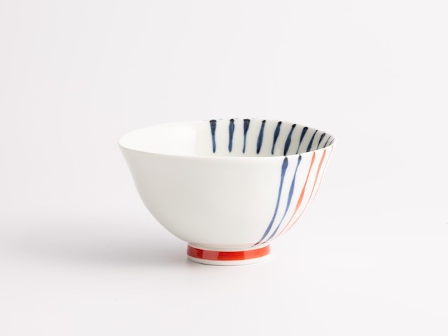 二色つれづれ飯碗(小)