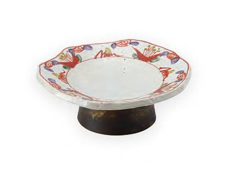 錦渕萬歴高台向付