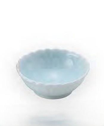 青白磁菊型反千代口